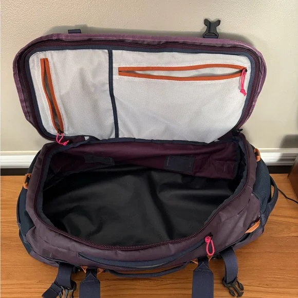 REI Purple and Navy Duffel Bag / Backpack - Picture 6 of 9